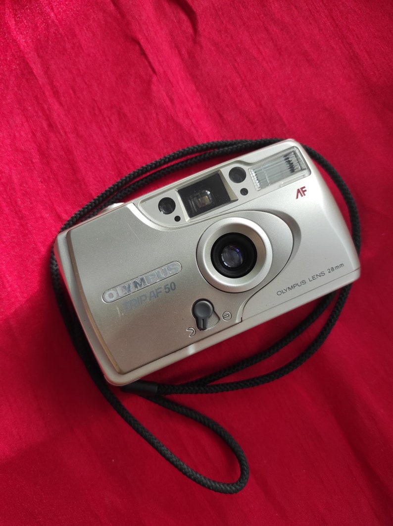 Olympus Trip AF 50 Vintage Camera Olympus Film Camera Etsy