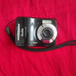 Digital camera Kodak EasyShare C1505 Black, working digital camera
