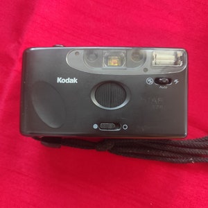Vintage film camera Kodak Star 520, working film camera, point and shoot camera