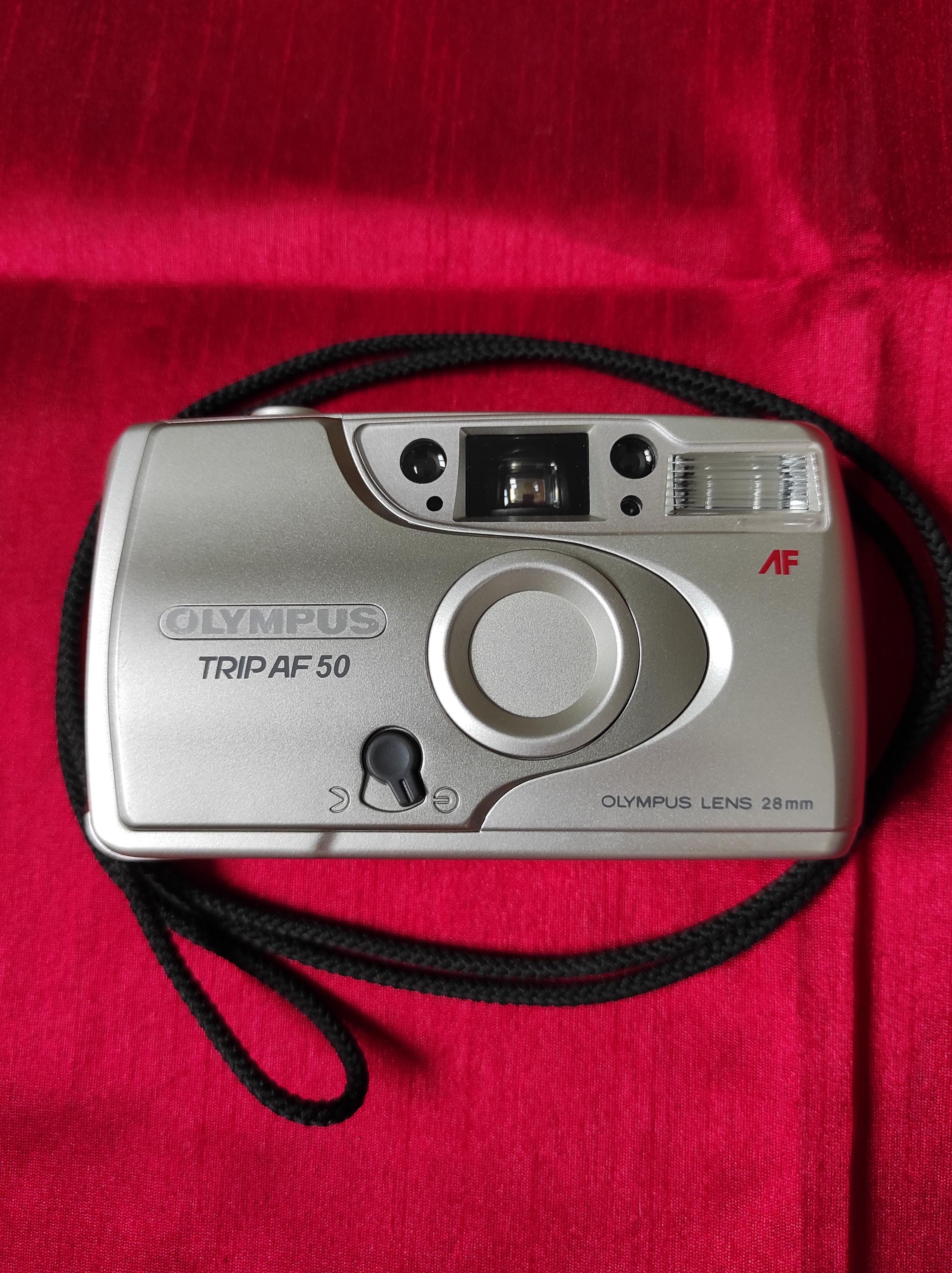 【激レア未使用】OLYMPUS TRIP AF 50 コンパクトフィルムカメラ Yahoo!オークション -「Olympus Trip AF 50」の落札相場・落札価格
