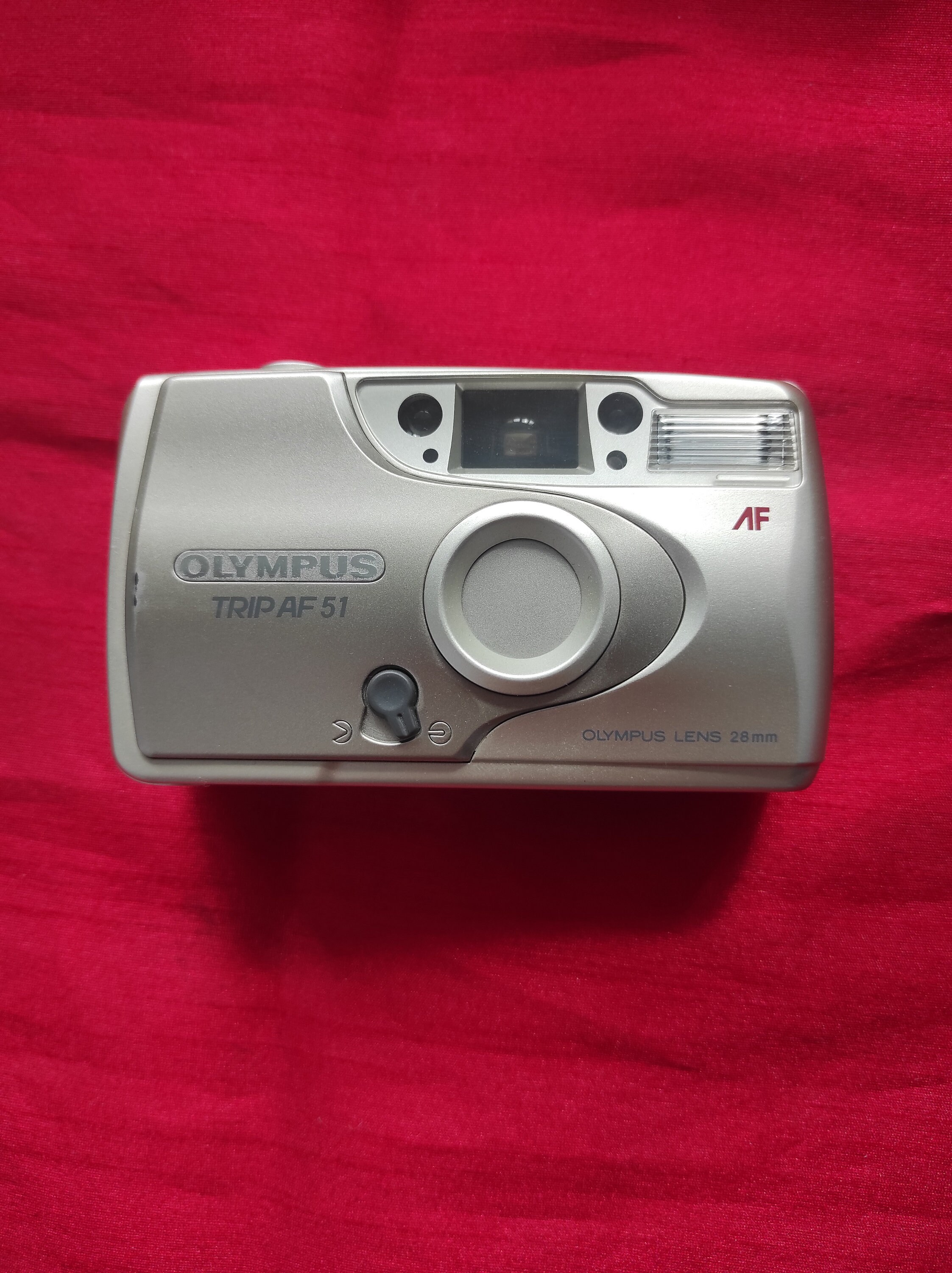 Olympus Trip AF 51 Vintage Camera, Detection and Shooting Camera