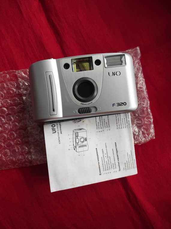 Vintage UFO F320 Film Camera, Point & Shoot, 35mm