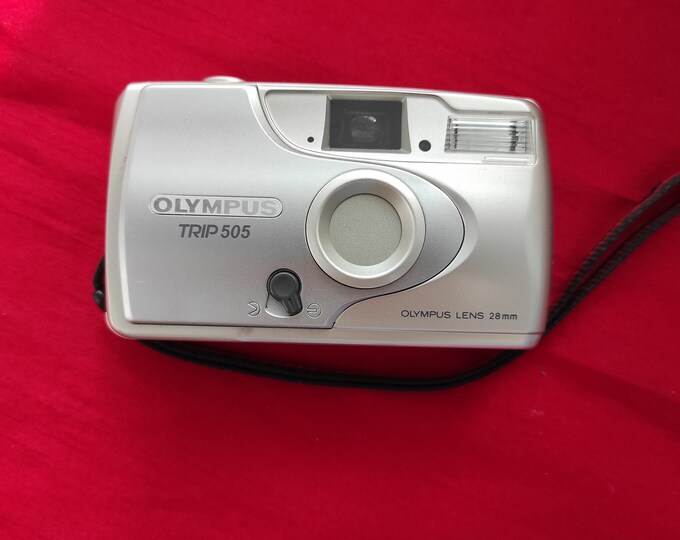Olympus Trip 505 Vintage Camera Olympus Film Camera Working Etsy