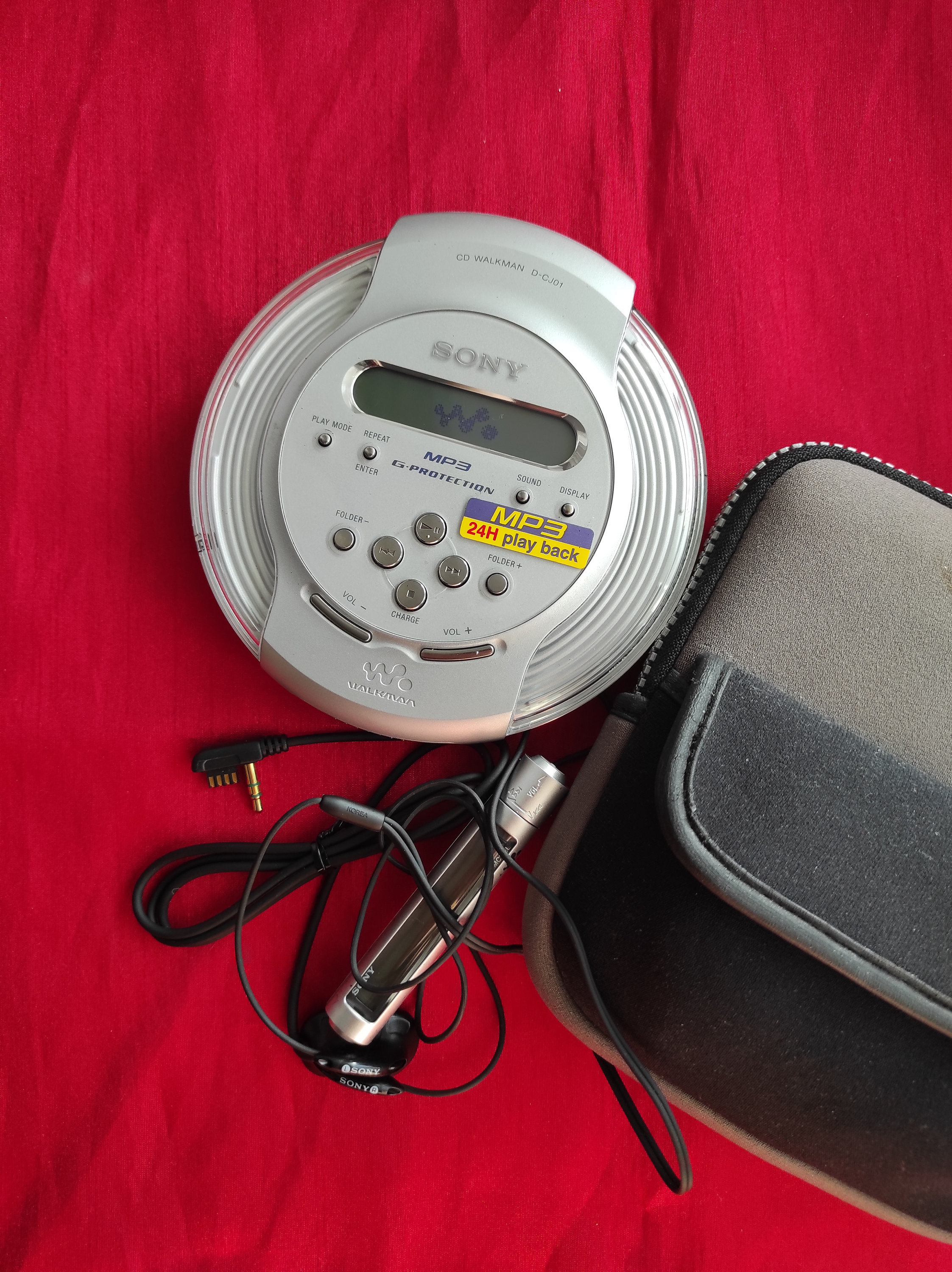 Vintage Sony Mp3 CD Player Walkman D CJ01, Working - Etsy