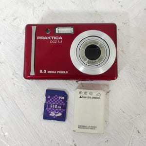 Digital camera Praktica DCZ 8.3, working digital camera