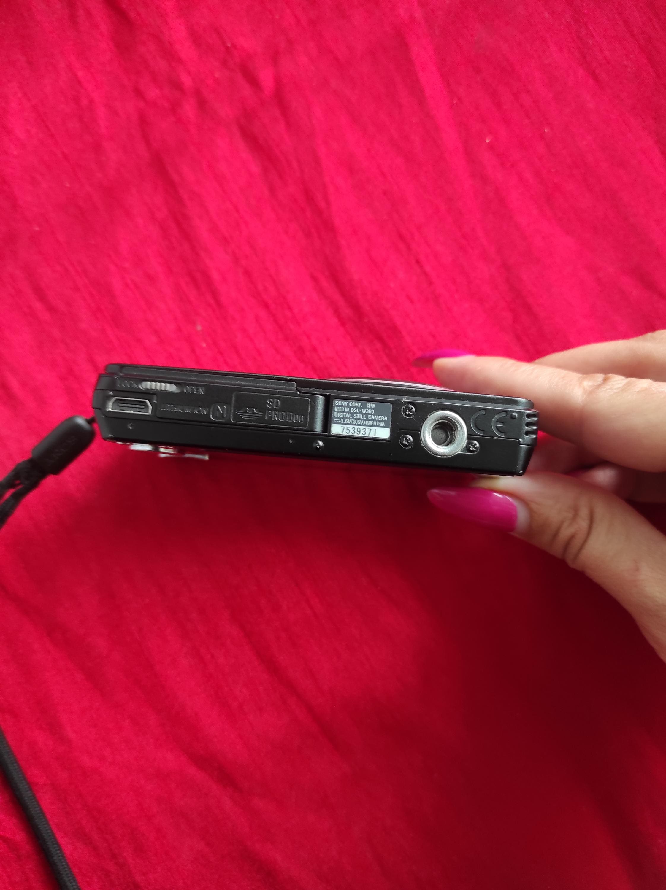 Digital Camera Sony Cyber-shot DSC-W360 , Working Digital