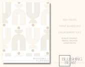 Ultimate Bridal Binder / Printable Wedding Planner / Wedding Notebook / Newlywed Gift / Engagement Gift / Printable Planner