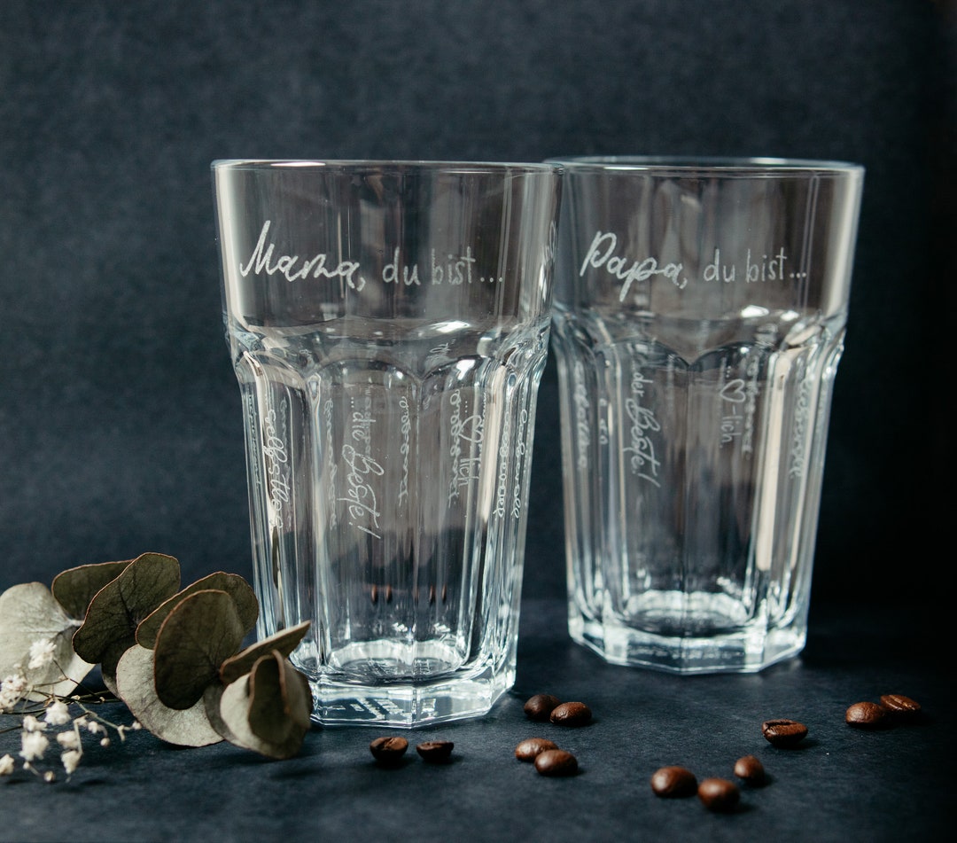 Latte Macchiato Glaser Mit Gravur