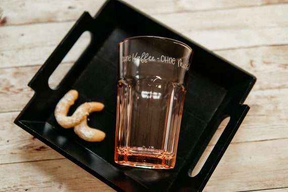 Latte Macchiato Glas Mit Spruch 