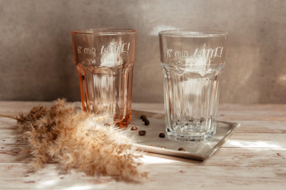 Latte Macchiato Glas Mit Spruch 