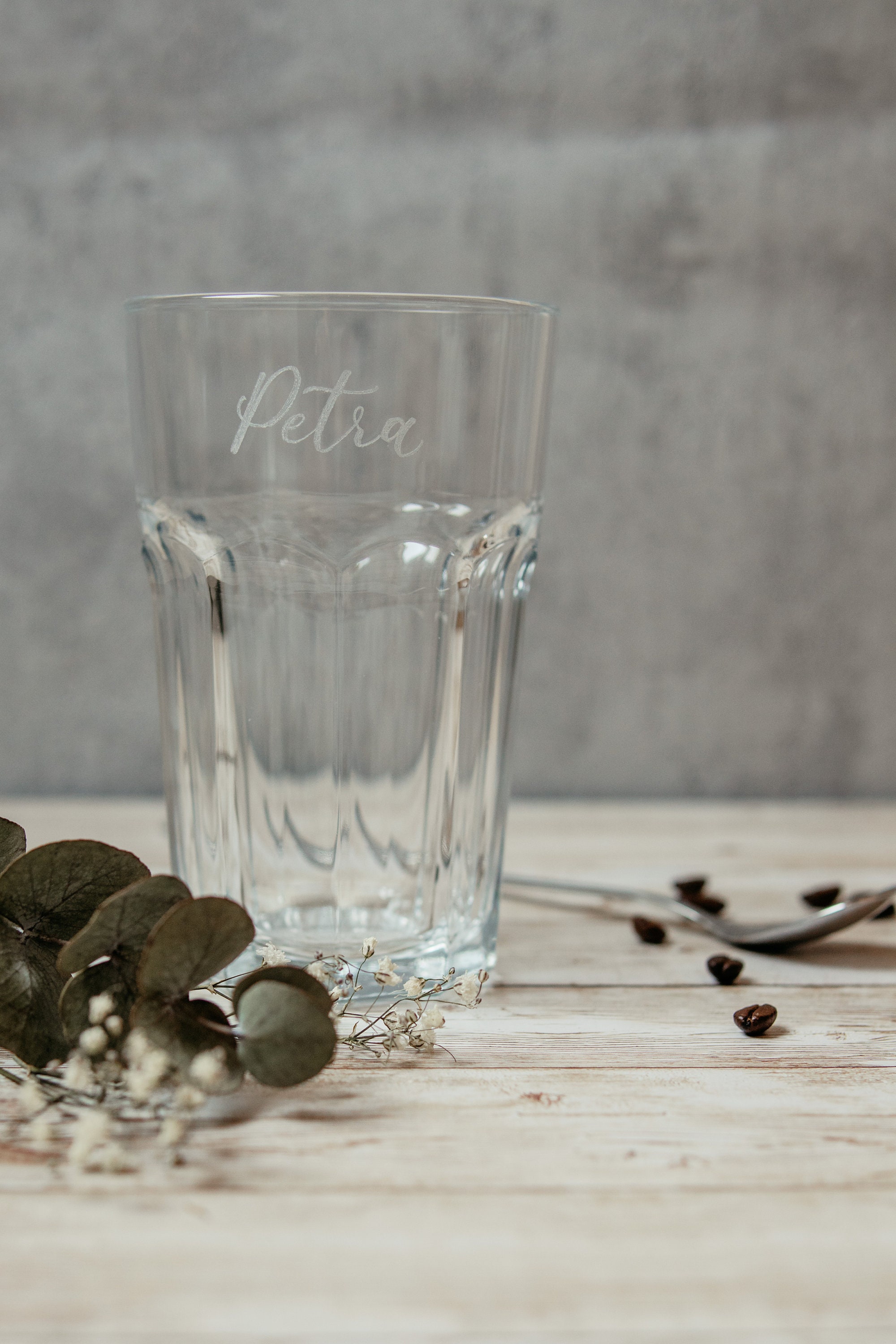 Latte Macchiato Glas Gravur