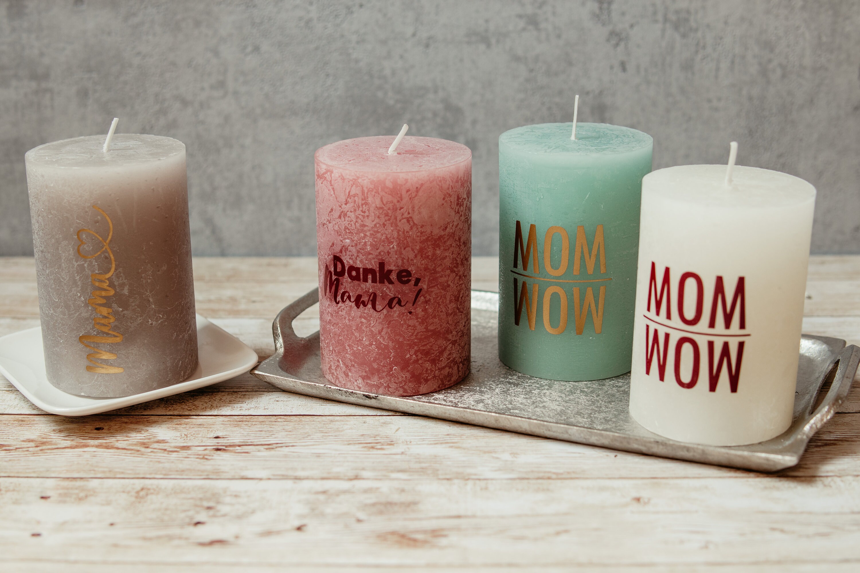 Name candle candle for Mother's Day personalization Etsy