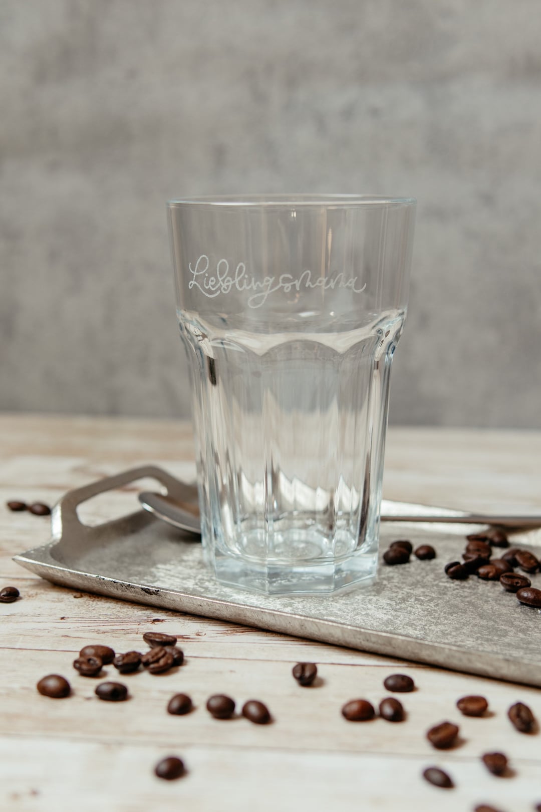 Latte Macchiato Glas Gravur