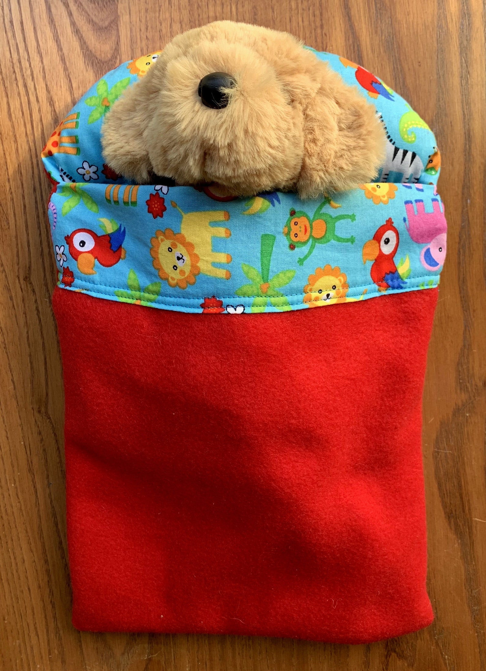 Stuffed Animal Sleeping Bag Sleeping Bag for Small Dolls Etsy