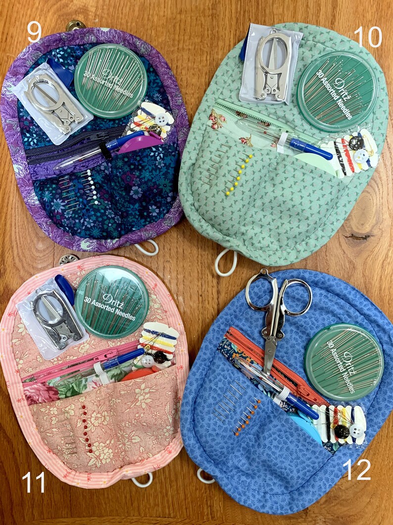 Small Sewing Kit Trimmed With Repurposed Vintage Lace & Linen Etsy