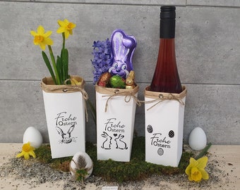 Oster Utensilo Geschenkverpackung Geschenkschachtel Ostern - Upcycling aus Milchbeuteln / Getränkekartons