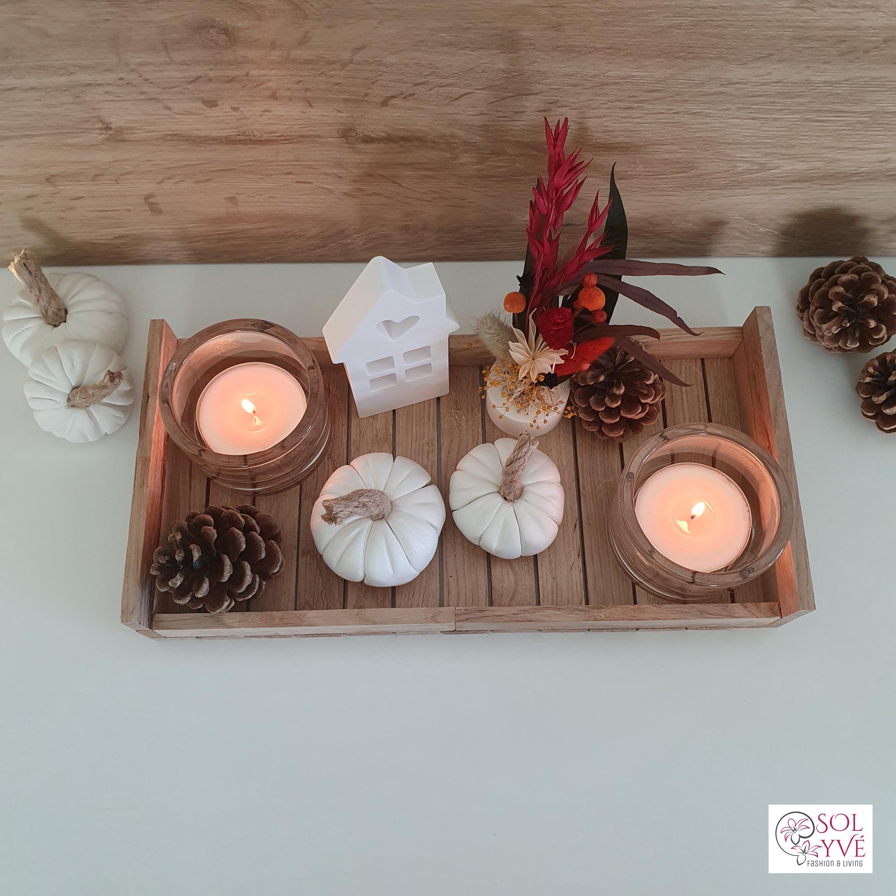Set Di 15 Decorazioni Autunnali Per Vassoi A Più Livelli - Tema Zucca, Camion, Fattoria - 2