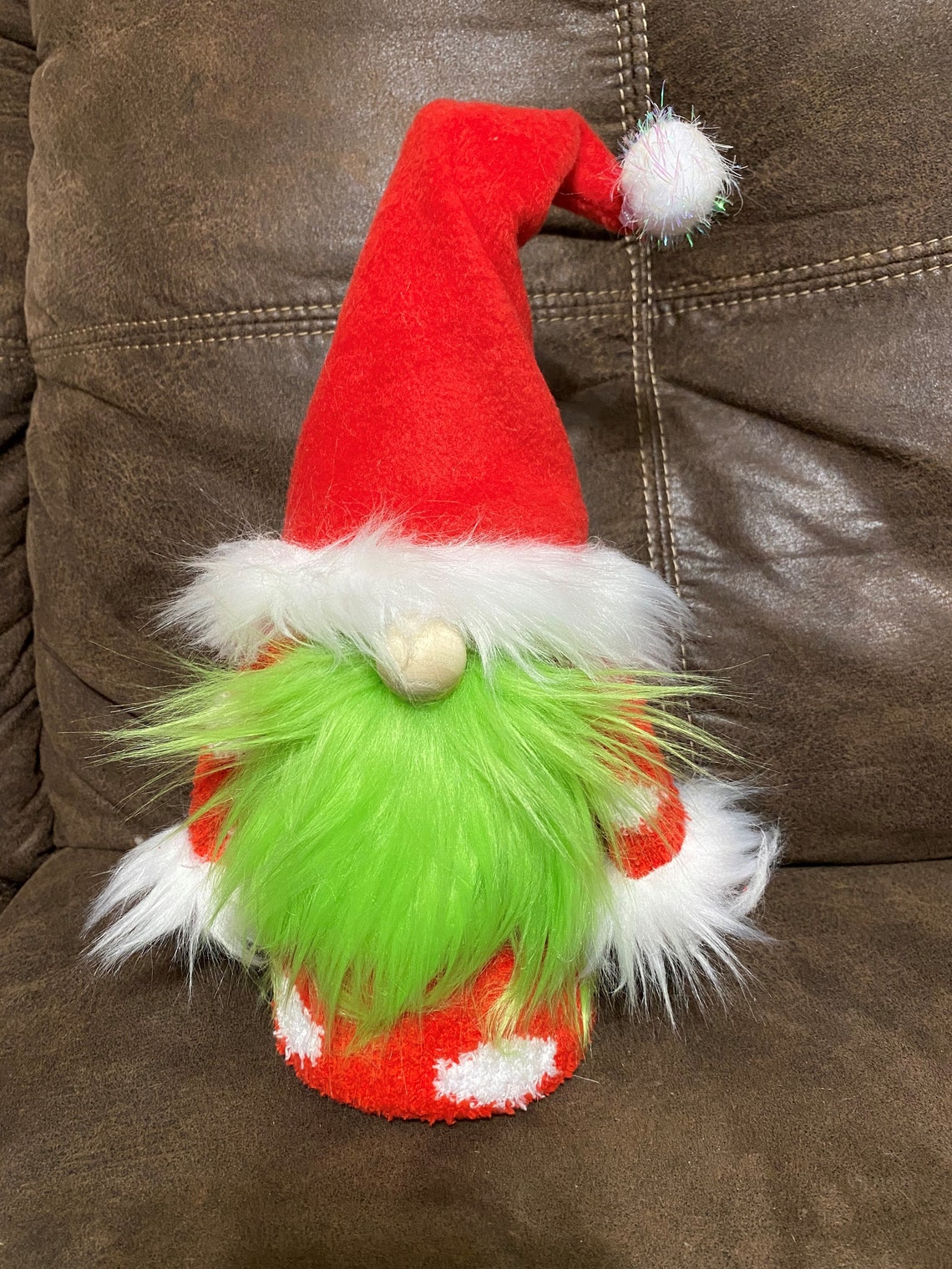 Grinch gnome/Merry Grinchmas Gnome/ | Etsy