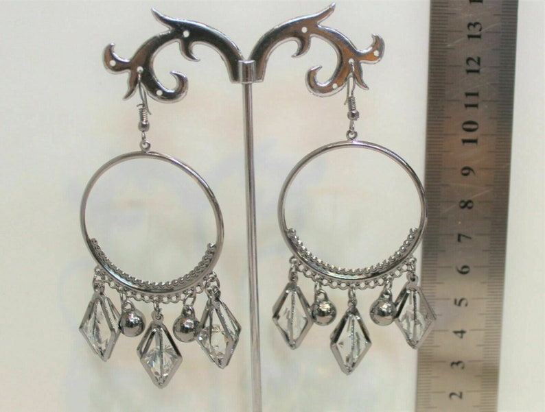 Indian Silver Plated Oxidized Latest Design Jumka Jumki Earring Women Fashion