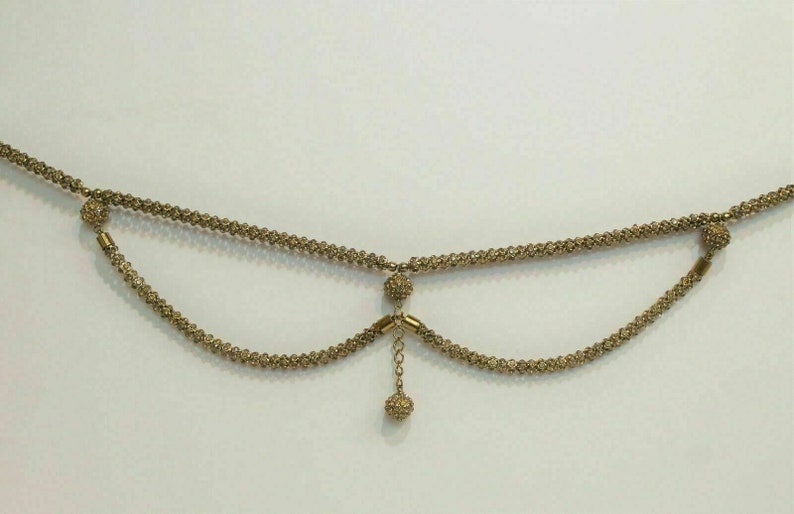 Gold Plated Indian Pakistani Saree Hip Waist Belly Kamarband Chain fashion new