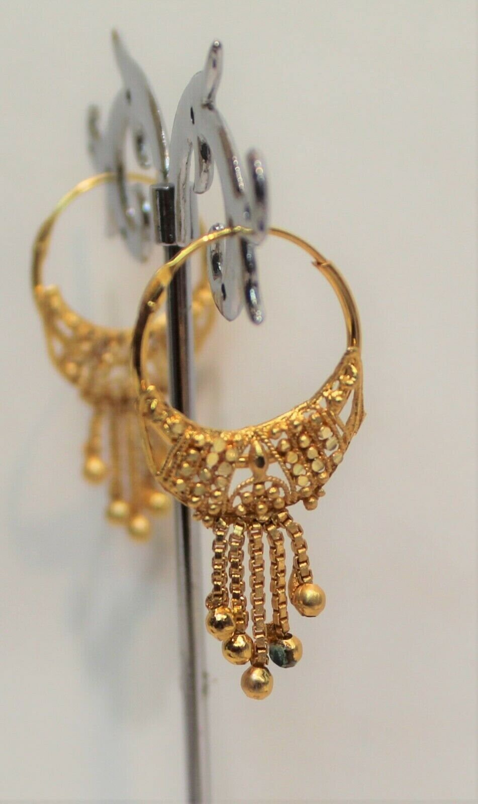 Gold Plated Small Ring Earring Just Plain Ring Good Quali Etsy