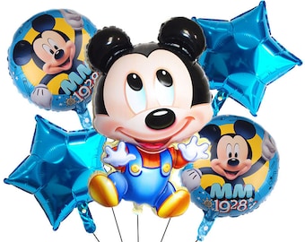 Mickey Mouse Balloon Bouquet: Baby Shower Birthday Party Decor