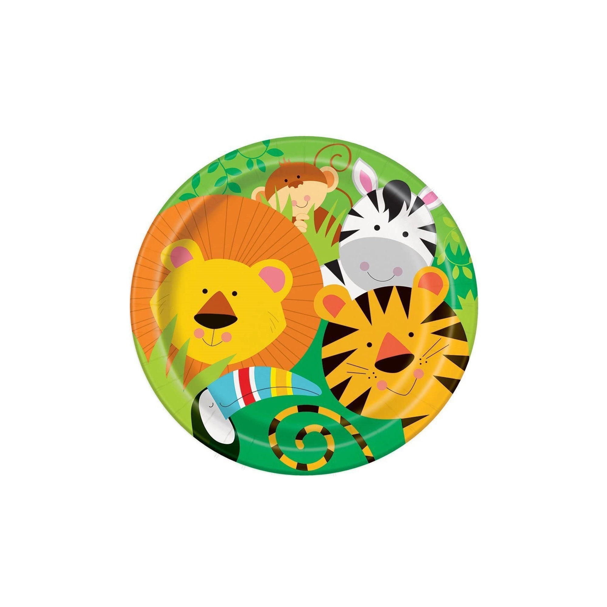 Jungle Safari Plate Safari Birthday Safari Party Plates Etsy