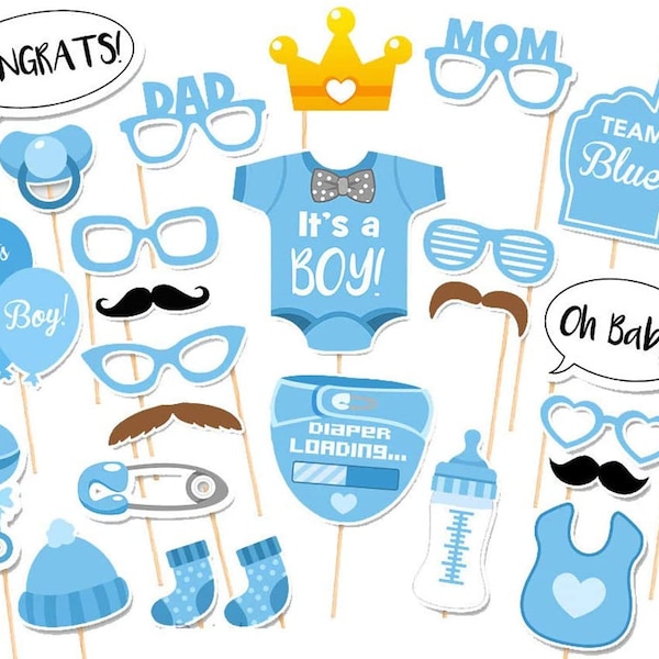 Baby Shower Props Etsy UK
