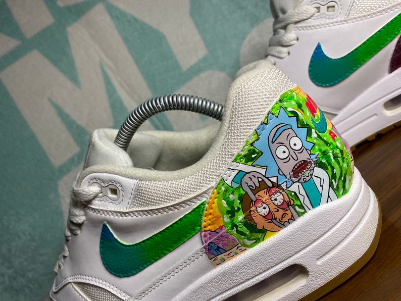 nike x rick and morty