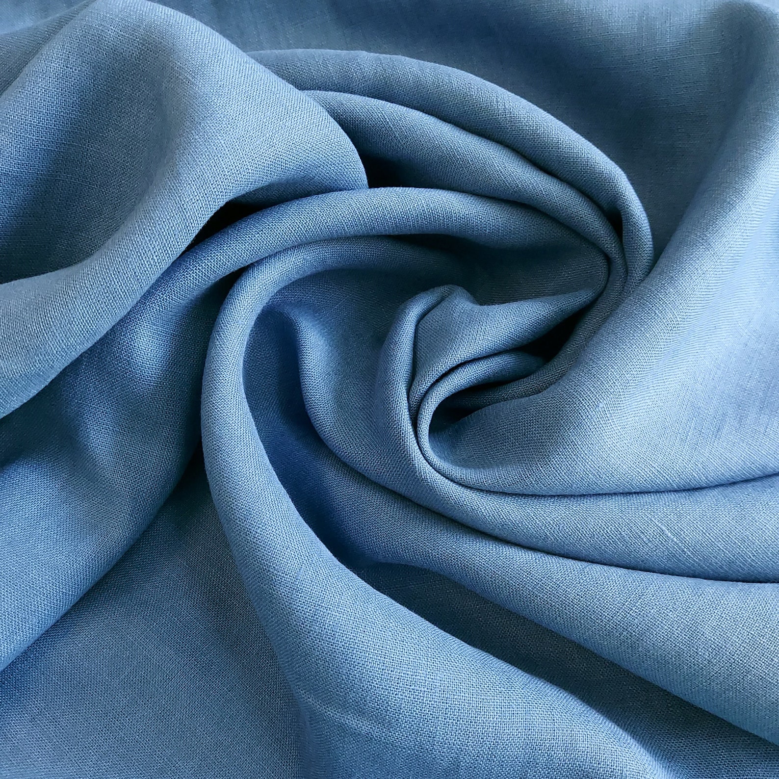 Stonewashed Sample Stonewashed Linen Fabrics 205g/m2, Width 145cm/57 Inches, Linen Fabric ...