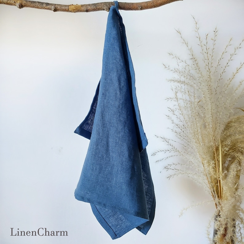 Linen tea towel denim. Our tea towels made from hight quality linen fabrics.  Linen tea towels so stylish, linen tea towels are available in a wide range of colors and patterns, making them a stylish addition to any kitchen.