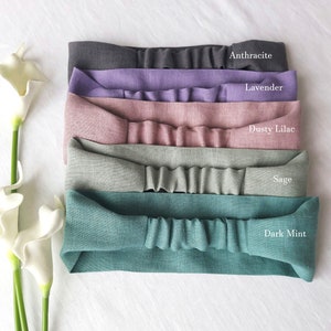 Diadema de lino, Banda para el cabello, Diademas, Diadema plana, Diadema de yoga, Diadema de fitness, Diadema de spa, Diadema de belleza, Diadema de maquillaje