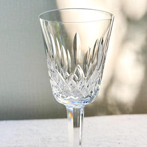 Waterford Lismore White Wine Glass Cut Crystal Luxury Stem Ware Replacement