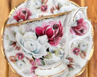 Royal Albert Pearl Teacup Set Summer Bounty Series