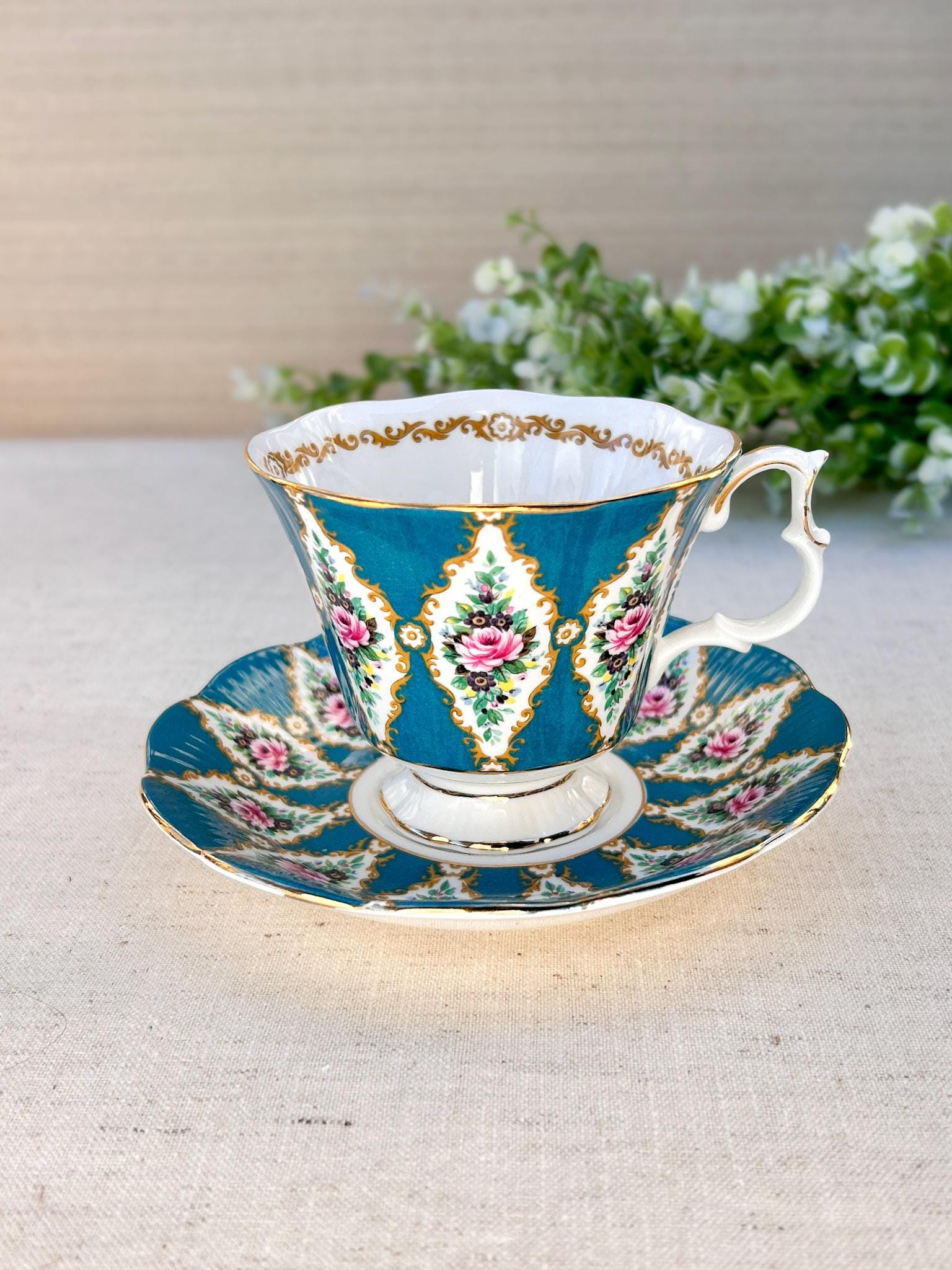 Royal Albert Teacup Set Kenilworth Bone China England - Etsy New 
