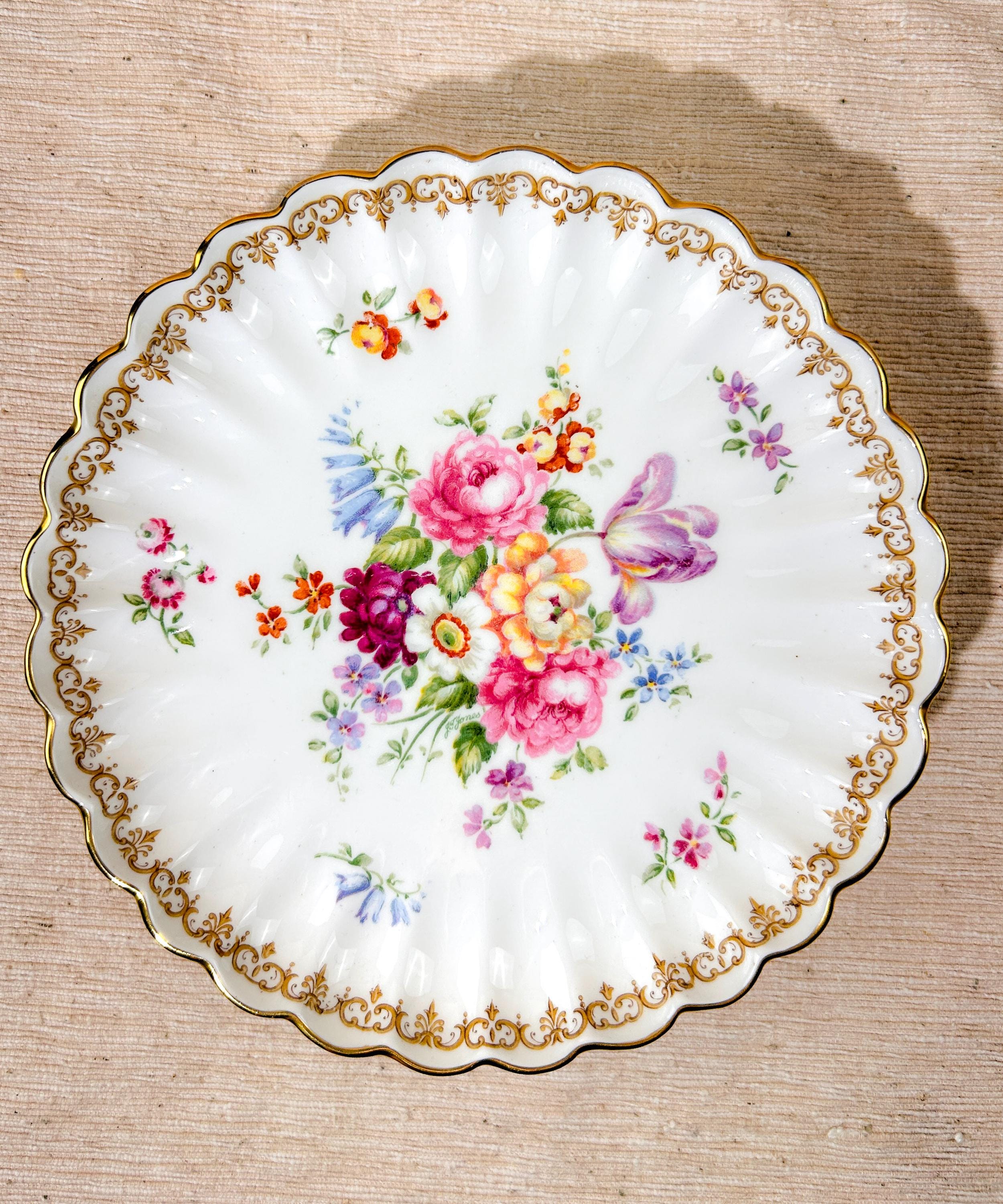 Crown Staffordshire England's Bouquet - Etsy Crown Staffordshire England's Bouquet - Etsy