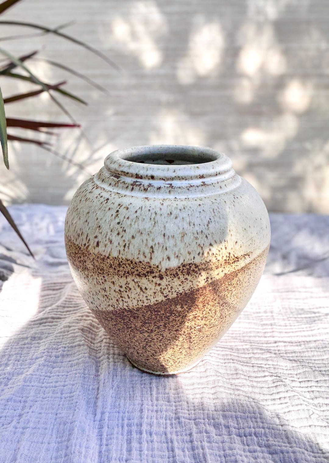Studio Art Pottery Vase Wheel Thrown & Marked - Etsy UK