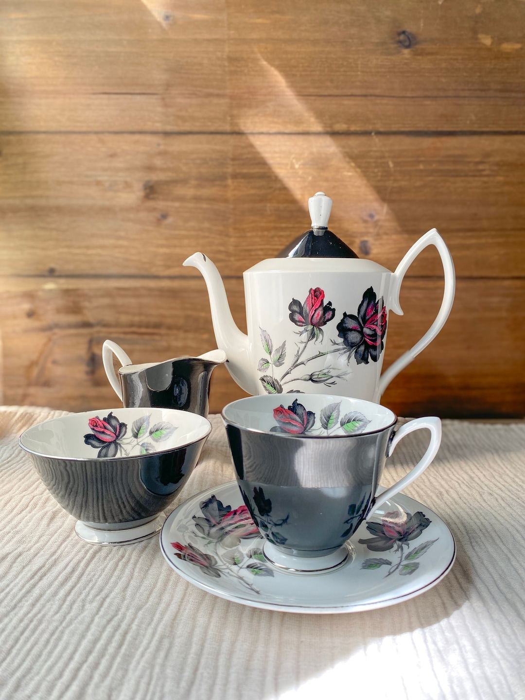 Albert Bone China Royal Albert Masquerade Teapot Royal Albert Sale