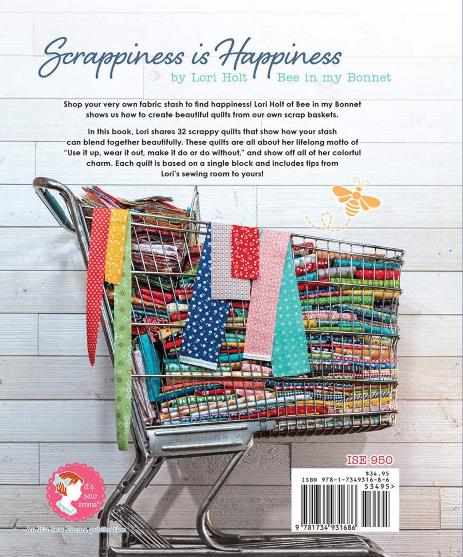 Scrappiness is Happiness by Lori Holt of Bee in My Bonnet - Etsy