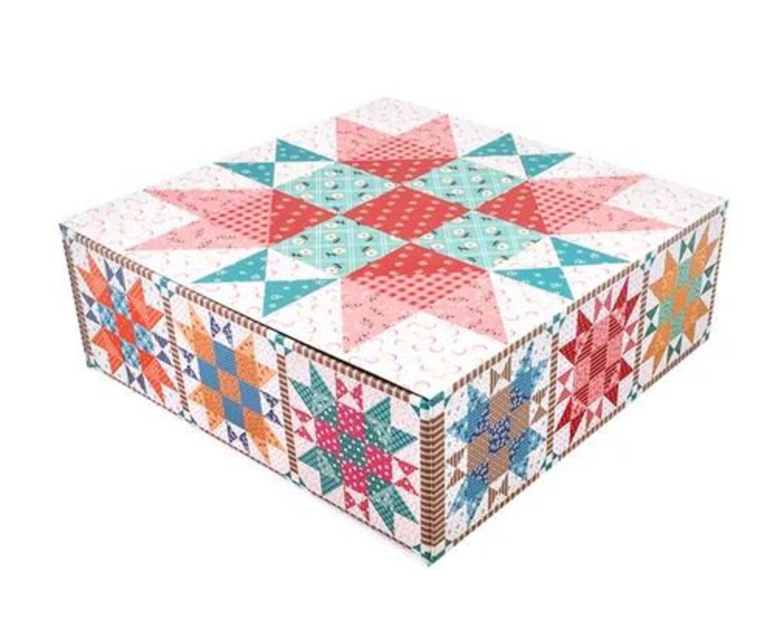 Shoo Fly Stars Boxed Quilt Kit Riley Blake Designs Box Etsy
