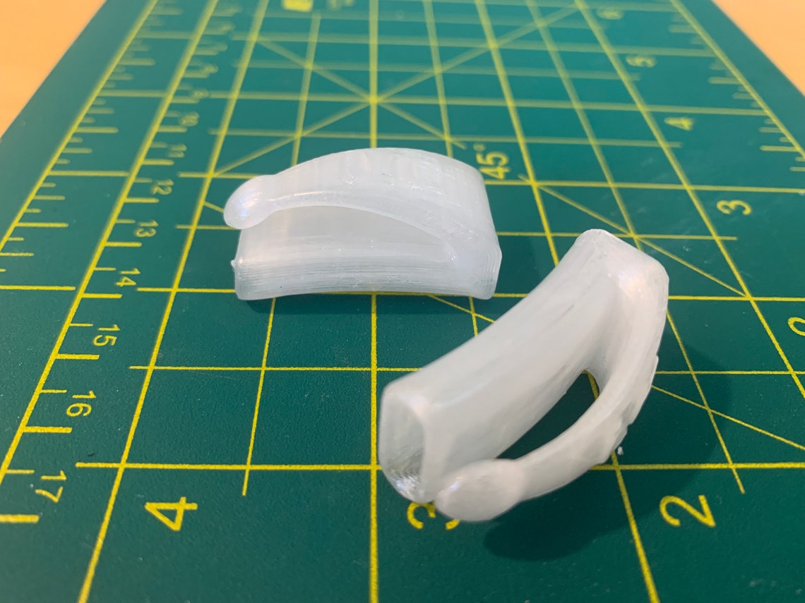 Lace Clip clear PETG Shoelaces Shoes Fashion 3D Printing Etsy