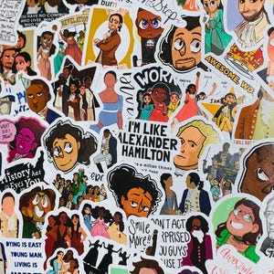Hamilton Broadway stickers