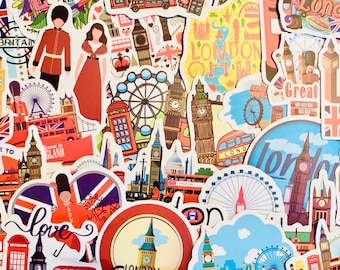 Reisstickers Londen