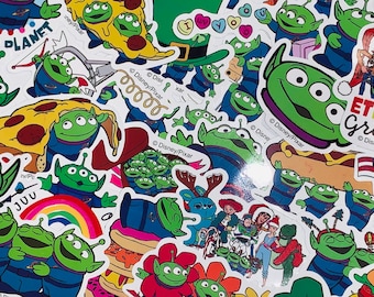 Toy Story aliens stickers
