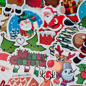 Christmas Kindle Stickers