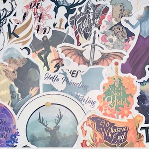 A Court of Thorns and Roses ACOTAR kindle stickers