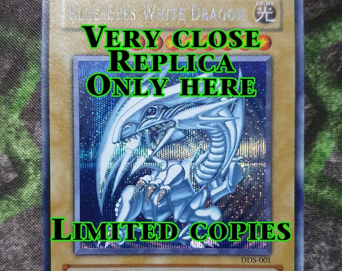 Blueeyes White Dragon DDS001 Secret handmade Proxysame