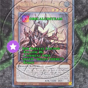 Primite Dragon Ether Beryl Ultra Rare-Common "Handmade proxy"(Same thickness)