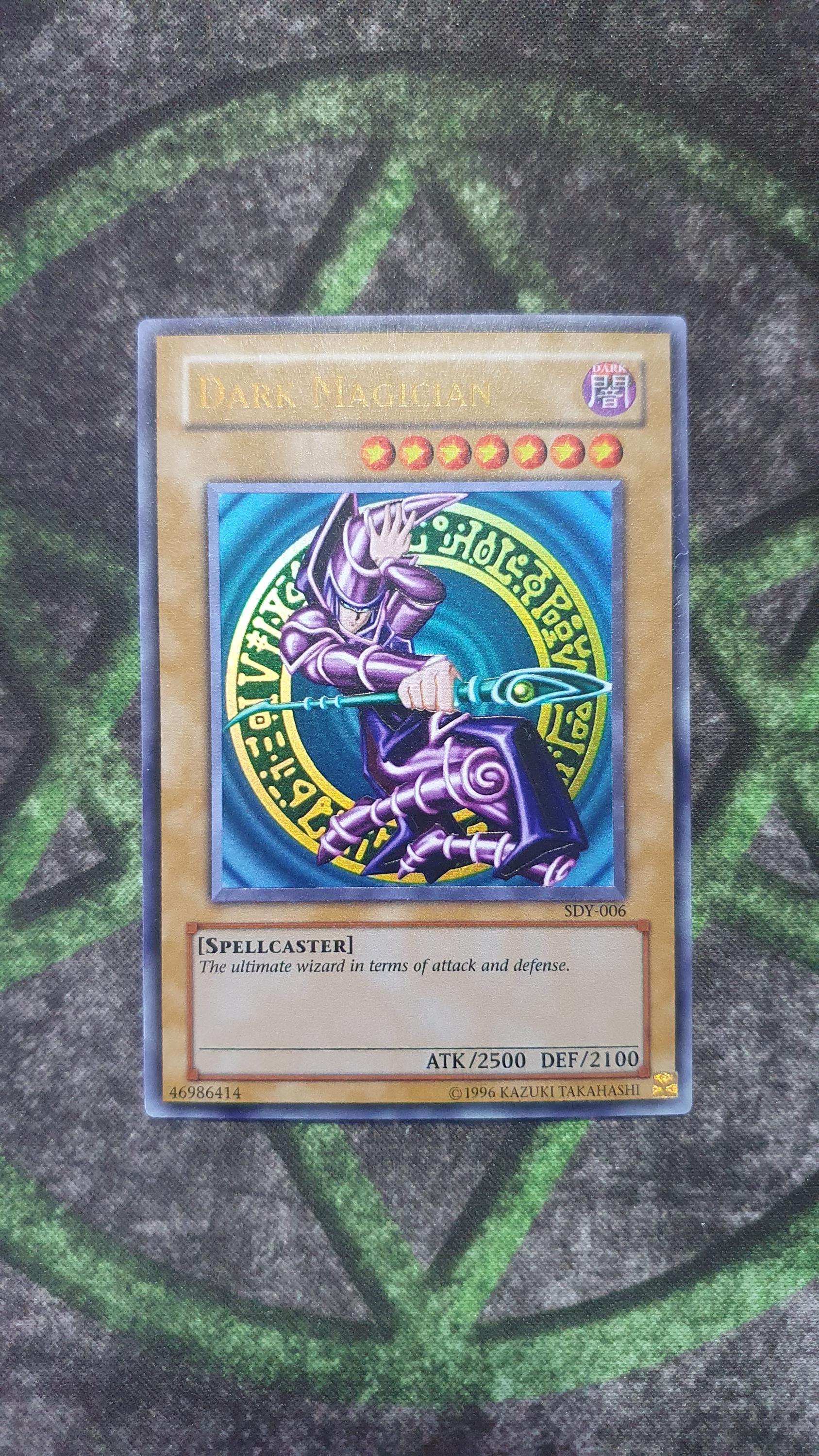 yugioh card dark magician sdy-006 Yu-Gi-Oh! - (SDY-006) - Starter Deck Yugi - Unlimited Edition Ultra Rare Attack Dark Magician - Starter Deck: