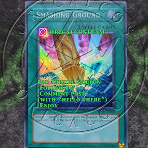Smashing Ground CP02 Super Rare-Common „Handmade Proxy“ (gleiche Dicke)